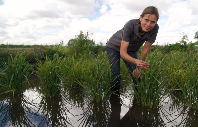 Nadine Mitschunas in campo