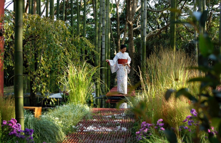 Lim In Chong ascolta la natura mentre progetta