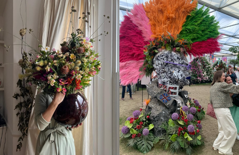 Alice McCabe con Livia Rita