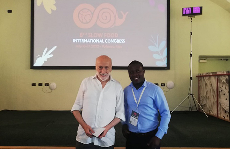 Slow Food - Carlo Petrini - Edward Mukiibi