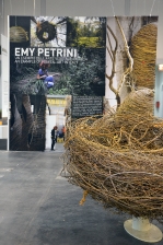 Emy Petrini, un esempio dell'arte vegetale in Italia. Installazione su aera Master Flower di Flormart curato da diADE adv