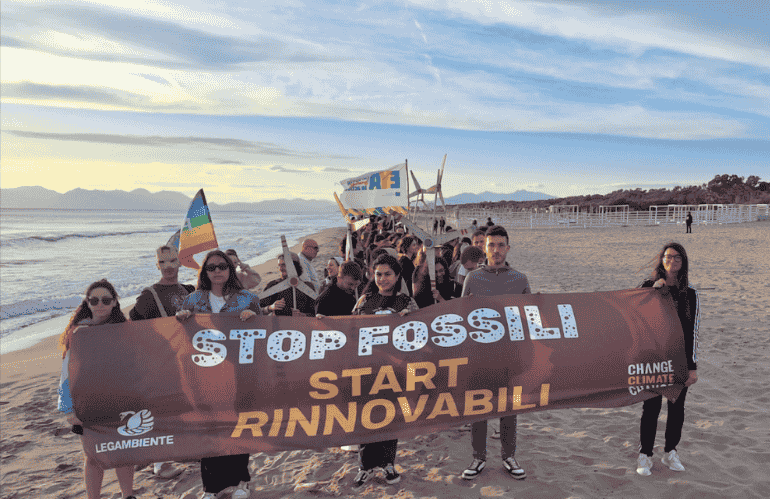 stop fossile start rinnovabile