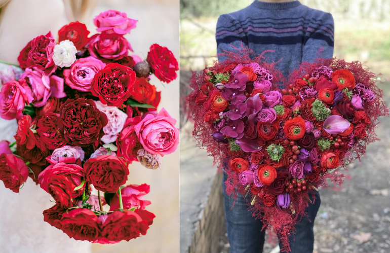 Interpretazione contemporanea del romanticismo floreale