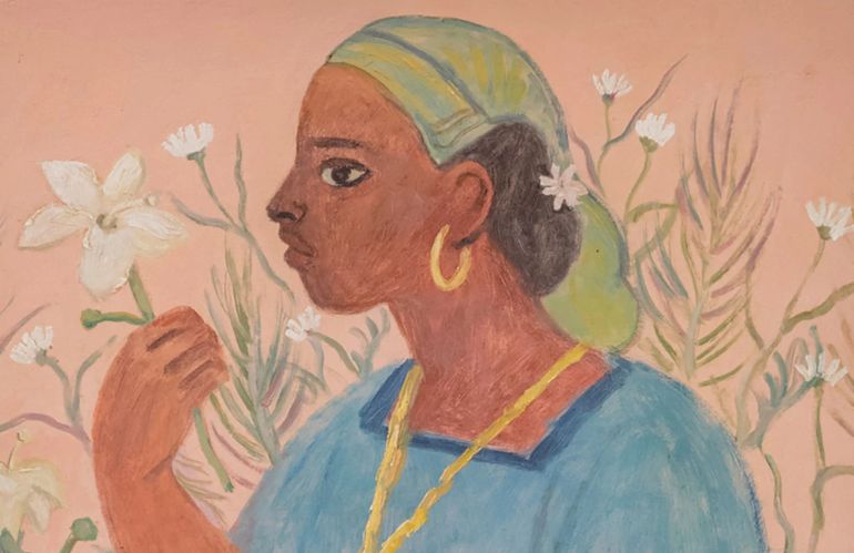 Paesaggio floreale tra Africa e Libano