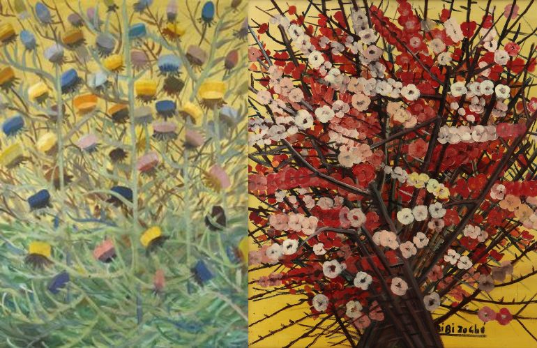 Femme aux fleurs, Bibi Zogbé