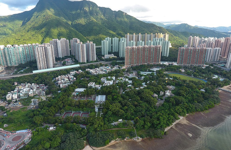 Wu Kwai Sha Youth Village a dall'alto