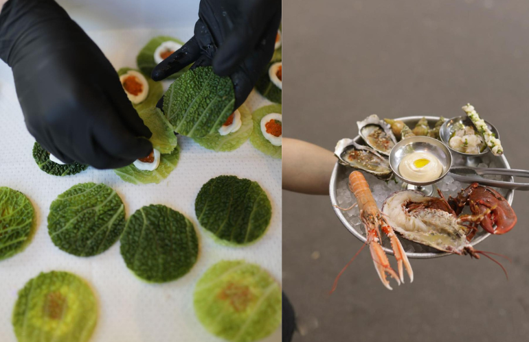 Chef Florent Ladeyn nel suo ristorante rurale